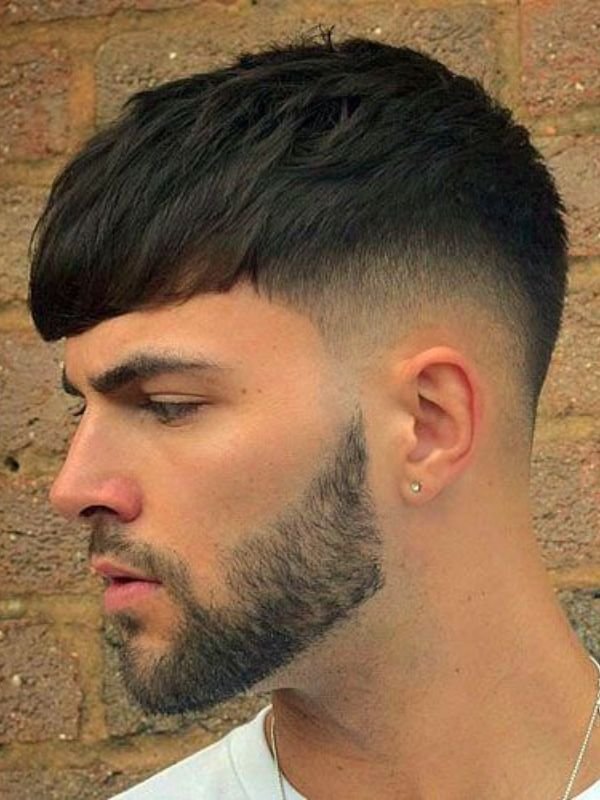 Modern French Crop Mid Fade Hairstyle