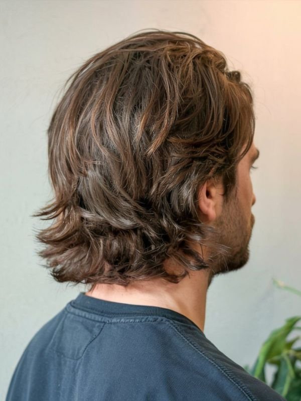 Shoulder-Length Hair
