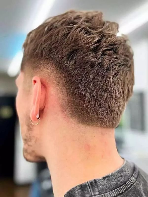 Taper Burst Fade Buzz Cut