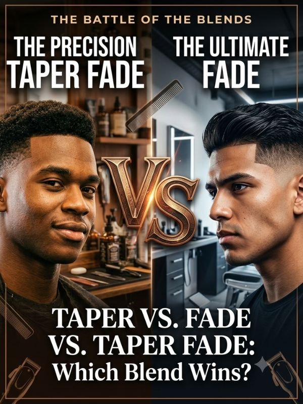 Taper vs. Fade vs