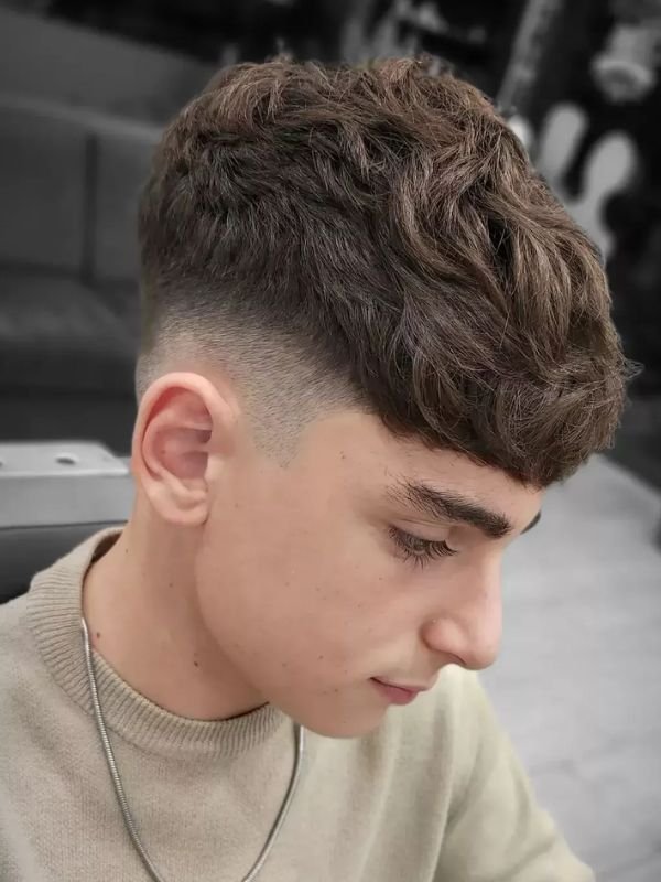 Textured Crop Low Taper Fade
