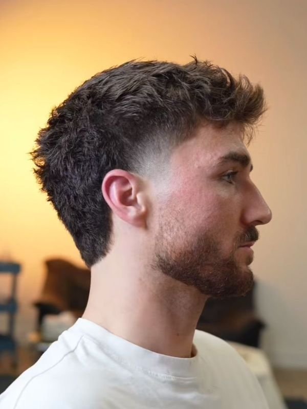 Thinning Hair _ Receding Hairline Burst Fade