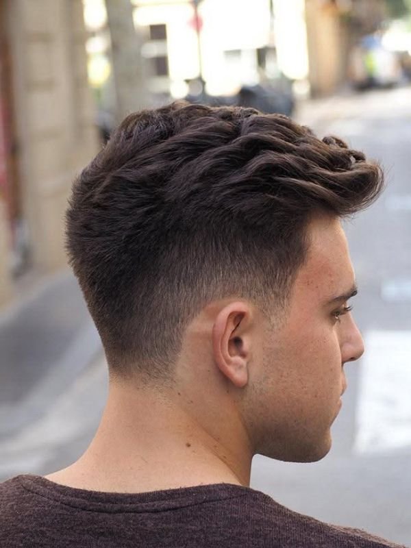 Trending Low Taper Fade Quiff Haircut