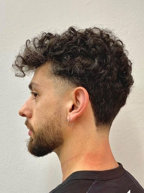 Wavy Low Taper Fade French Crop