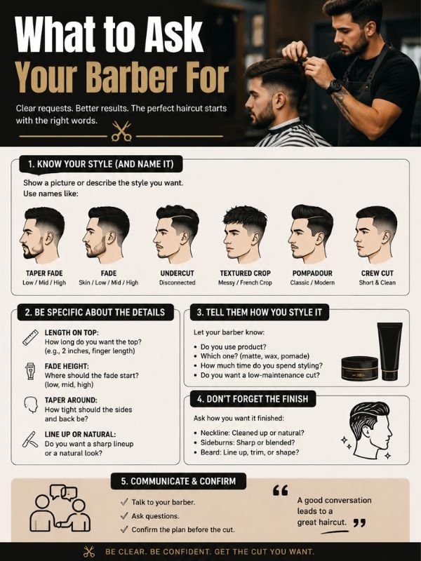 What to Ask Your Barber For
