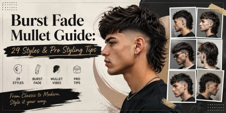 Burst Fade Mullet Guide 29 Styles & Pro Styling Tips
