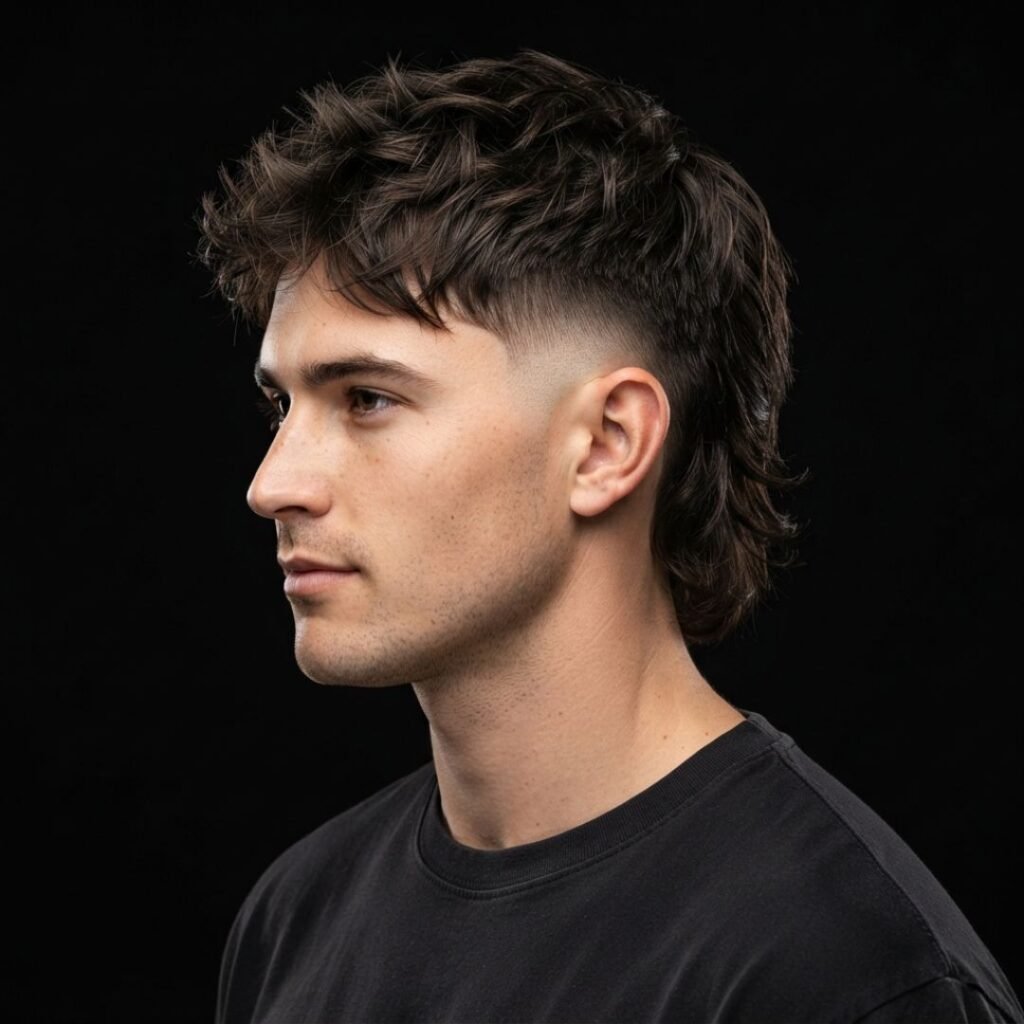 Drop Burst Fade Mullet