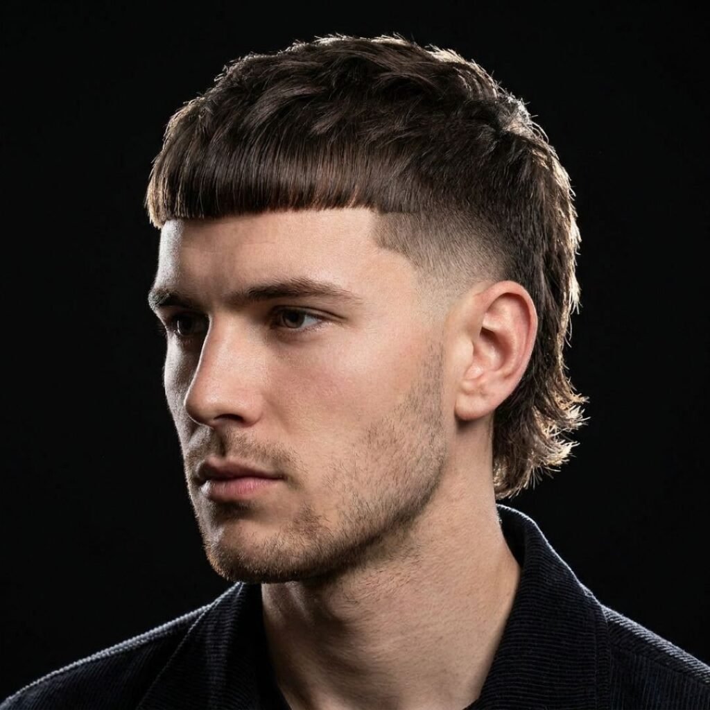 Edgar Burst Fade Mullet