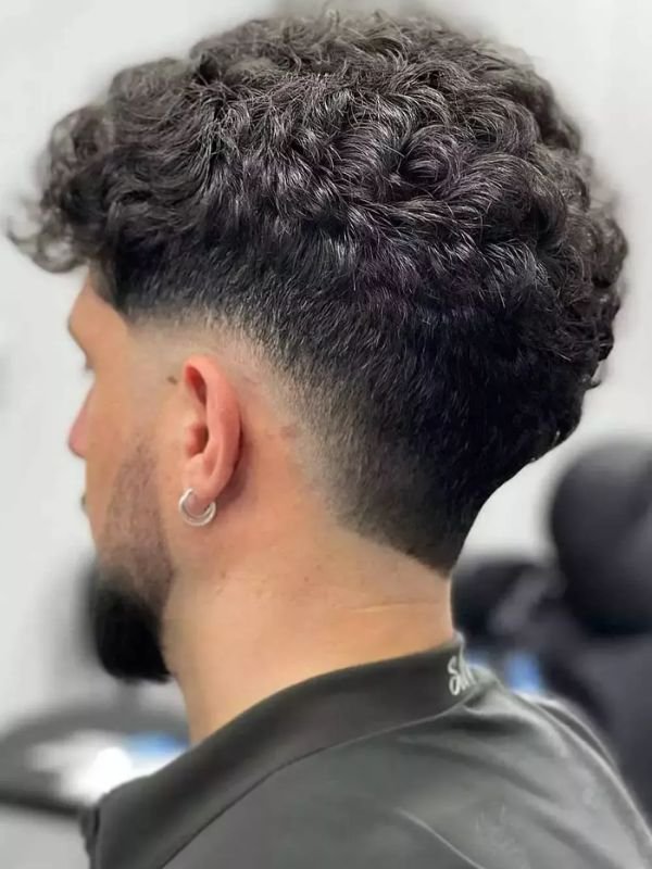 High taper burst fade