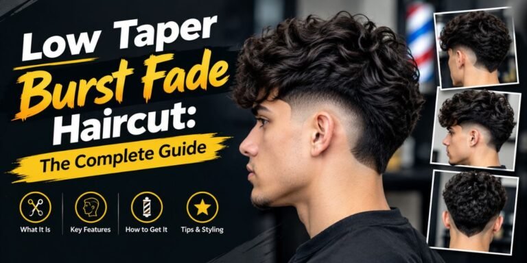Low Taper Burst Fade Haircut The Complete Guide
