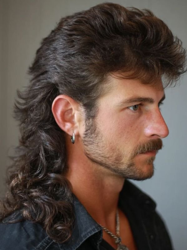 Modern 80s Mullet