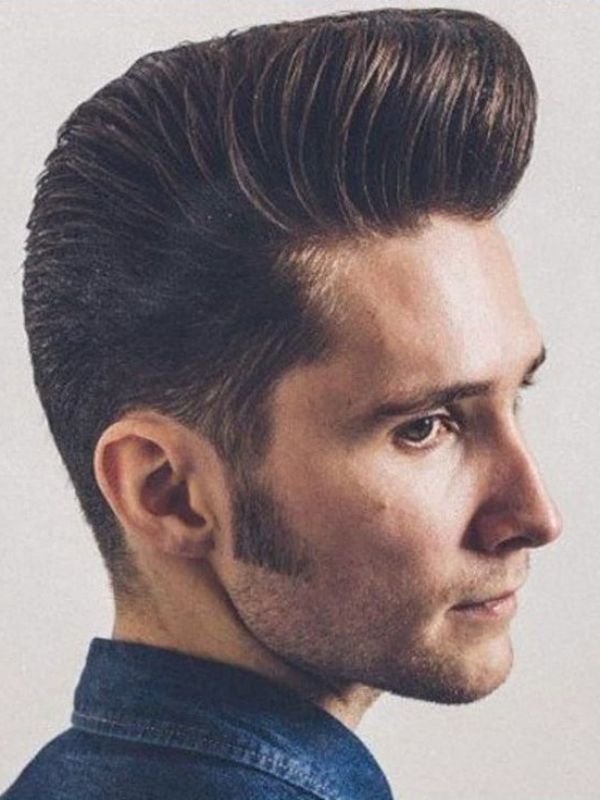 Textured 80s Pompadour